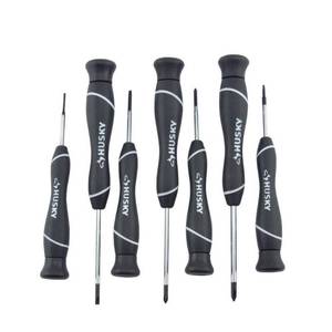 lot 12638 image: Husky Precision Screwdriver Set (7-Piece)