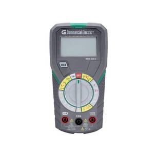 lot 12650 image: Commercial Electric Manual Ranging Multimeter