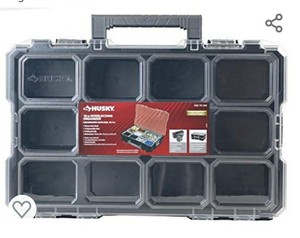 lot 12657 image: husky interlocking storage box