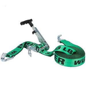 lot 12658 image: Keeper 27 ft. x 2 in. Side Loading Ratchet, Green