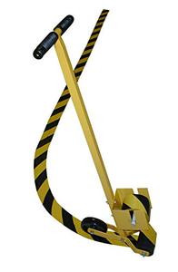 lot 12676 image: WOD 2LM Quality Lane Marking Walk Along Vinyl Tape Dispenser - Ideal for Floor Marking Aisles, Traffic Lanes, Hazard Zones & Storage Areas Fits Tape Up to 4 in Wide (Holds 3 in. Core)