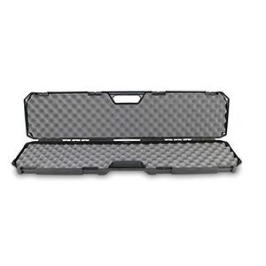 lot 12704 image: Condition 1 42 Single Scope Hard Plastic Rifle Case with Foam, Gun Metal Gray - Scratch and Water Resistant - Made in USA - 41.40 x 8.97 x 3.25