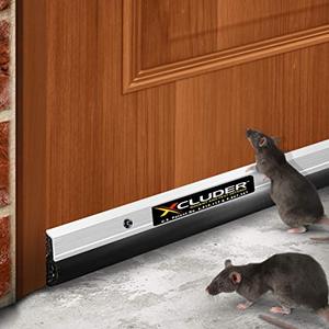 lot 12730 image: Xcluder 162602 36-inch Commercial Rodent Proof Door Sweep, Aluminum Guaranteed to Stop Mice, Rats and Drafts