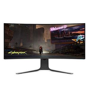 lot 12759 image: Alienware AW3420DW NEW Curved 34 Inch WQHD 3440 X 1440 120Hz, Monitor, Lunar Light