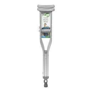 lot 12774 image: Hugo Mobility 721-790 Hugo Lightweight Adjustable Aluminum Crutches, Youth