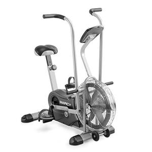 lot 12785 image: Marcy Exercise Upright Fan Bike for Cardio Training and Workout AIR-1 , black, 48.0 L x 25.0 W x 48.0 H