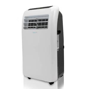 lot 12790 image: SereneLife SLPAC10 - Portable Air Conditioner - Compact Home AC Cooling Unit with Built-in Dehumidifier & Fan Modes, Includes Window Mount Kit (10,000 BTU)