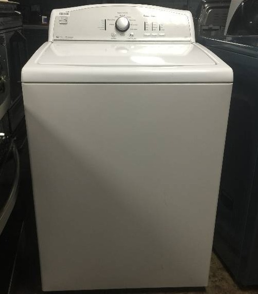 lot 8046 image: Kenmore 3.6 cu. ft. High-Efficiency Top-Load Washer - White