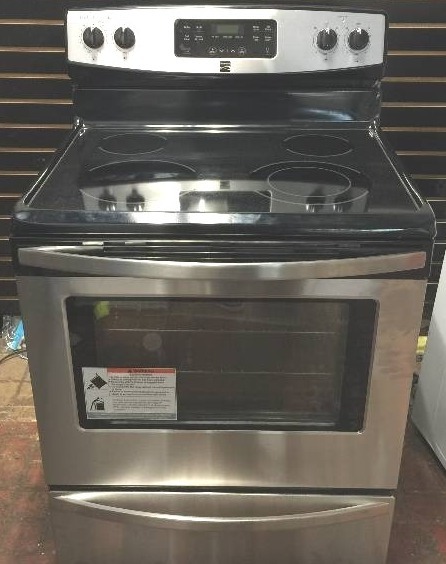 kenmore self cleaning electric range