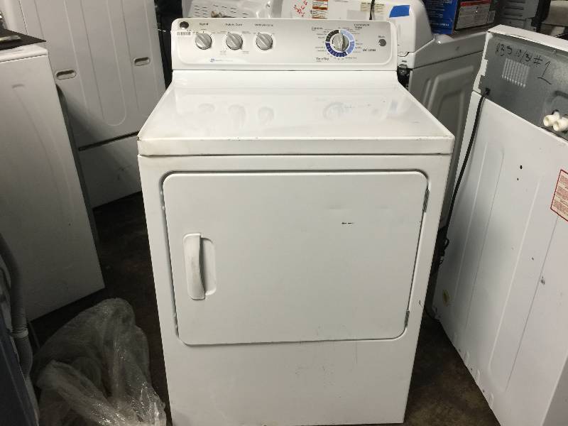 lot 8085 image: GE - 7.0 Cu. Ft. 13-Cycle Gas Dryer - White-on-White