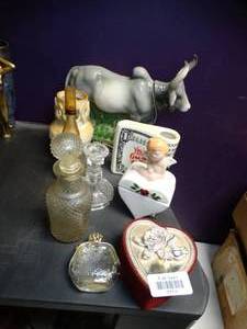 lot 37019 image: Variety Of Collectibles  Bull Decanter  