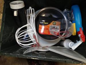 lot 37109 image: Ball Cap Washer  Cleaning Chemicals  Pan  Etc