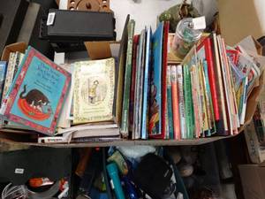 lot 37110 image: Large Box of Books