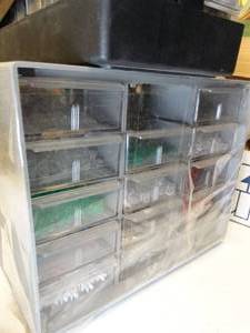 lot 37112 image: Pipe Holder  Beads  Cassettes  Whos in the Dog House