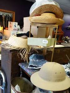 lot 37129 image: Old Girl Scouts Hat and Lot of Hats