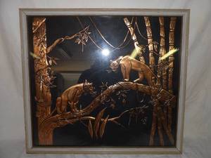 lot 1342 image: Copper Big Cat Picture