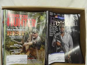 lot 1385 image: NRA Magazines