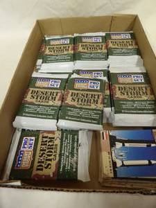 lot 1398 image: Desert Storm Cards