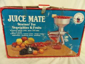 lot 1410 image: Juicemate, Jerky Work Kit, Coleman Pot