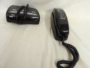 lot 1439 image: Vintage Telephone and RCA Radio Clock-Works