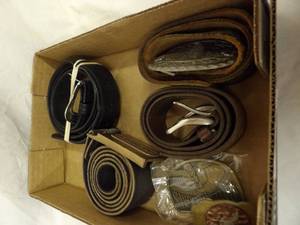 lot 1449 image: Belts and Buckles