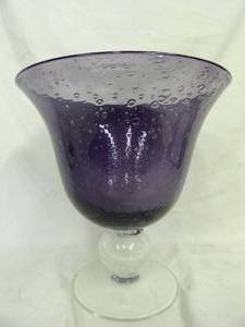 lot 1471 image: Blown Glass BowlVase