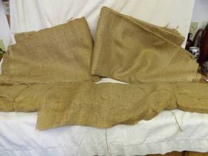lot 1480 image: Craft Burlap