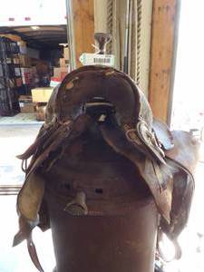 lot 1502 image: Old Saddle