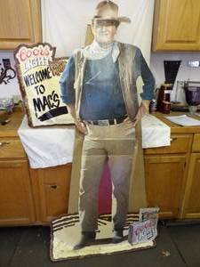 lot 1510 image: John Wayne Display (Rough) 58