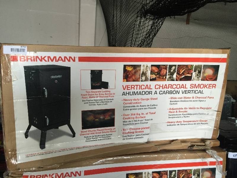 lot 8732 image: Brinkmann Split-Door Smoker