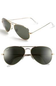 lot 24018 image: Ray-Ban RB3025 Unisex Aviator Sunglasses- Retail$153.99