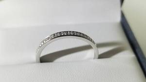 lot 24123 image: Divina 10kt Gold Diamond Accent Wedding Band- Retail$116.49 Size 9