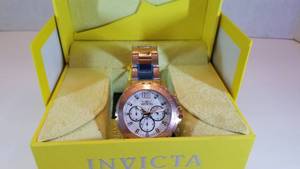 lot 24141 image: Invicta Rose Gold colored watch Stainless Steel