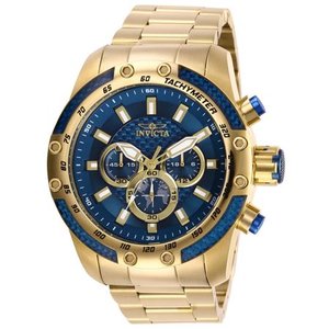 lot 24143 image: Invicta Mens Speedway 28659 Gold Watch- Retail$206.99