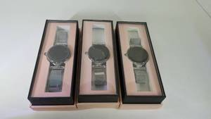 lot 24181 image: 3 Women Bracelet IP67 Waterproof Blood Pressure Heart Rate Monitor Smartband