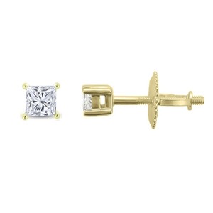 lot 24008 image: Montebello 14KT Gold 12ct TDW Certified Diamond Stud Earrings- Retail$732.49