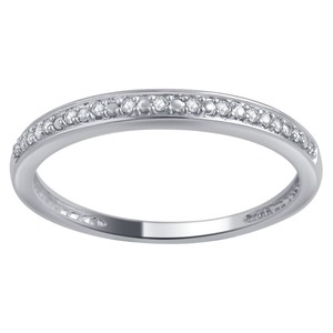 lot 24014 image: Divina 10kt Gold Diamond Accent Wedding Band- Retail$116.49 Size 9.5