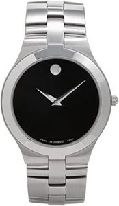 lot 24050 image: Movado Juro Mens 0605023 Stainless Steel Watch- Retail$294.49