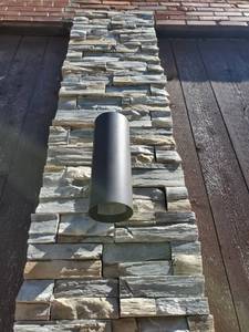 lot 110 image: (7) Outdoor Metal Lights