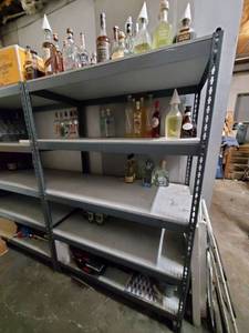 lot 4136 image: 6ft Metal Rack