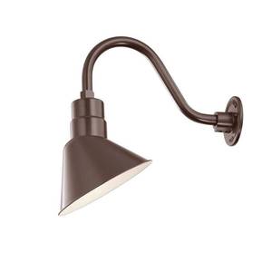 lot 4287 image: (6) Millennium Lighting RAS10 R Series 1 Light 10 Wide Outdoor Angle Cone Shade