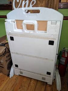 lot 4289 image: (2) Outdoor signs