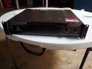 lot 4294 image: Europower EP2500 Amplifier