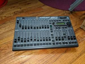 lot 4298 image: Eurolight LC2412 Professional 24-Channel DMX Lightning Console