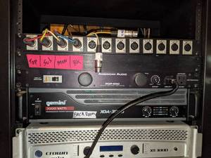 lot 4333 image: American audio PDP - 850 Power Distribution Panel