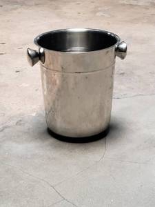 lot 4440 image: (10) Stainless Steel Champagne Buckets
