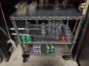 lot 2277 image: 30in Rolling Metro Rack