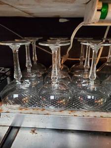 lot 2278 image: (12) Margarita Glasses