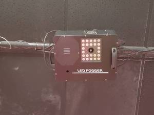 lot 2339 image: (2) LED Hazers