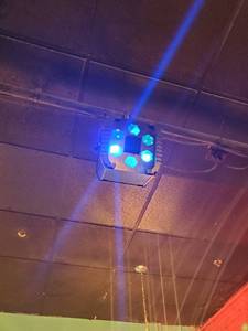 lot 2343 image: (2) American DJ Triphase Lights